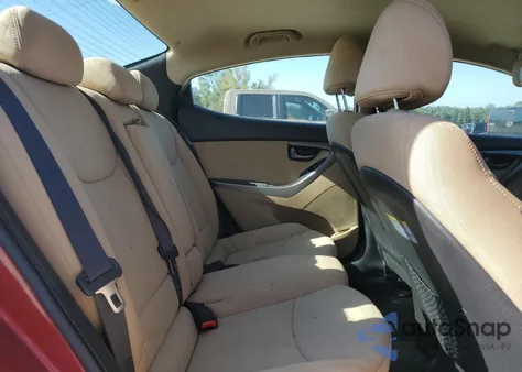 2013 Hyundai Elantra Gls from USA, damaged, VIN 5NPDH4AE5DH362040